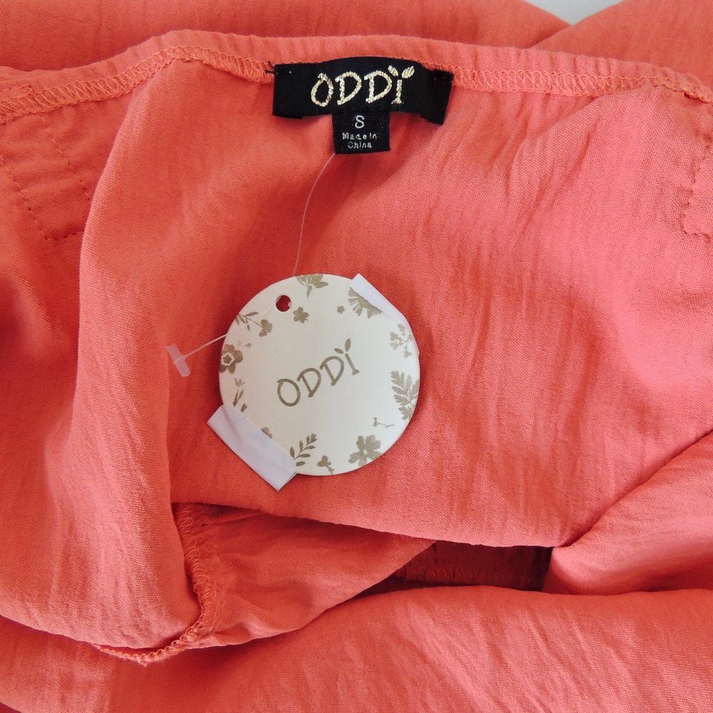 ODDI Ruffle Strap Tank - Picture 6 of 7